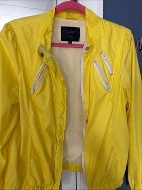 Sanctuary Sunny Yellow Lightweight Bomber Jacket